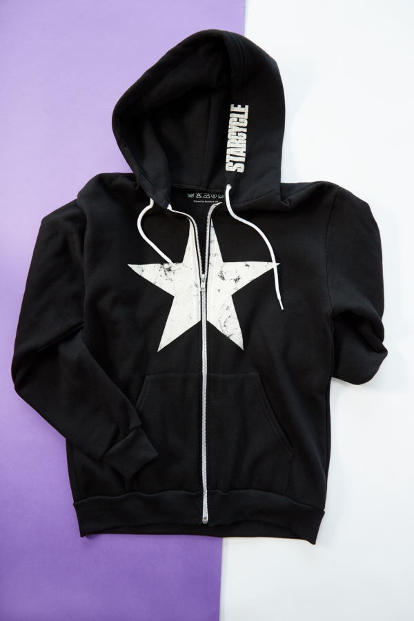 Distressed Star Hoodie StarCycle